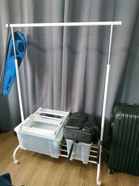IKEA RIGGA Clothes Rack Furniture Others On Carousell