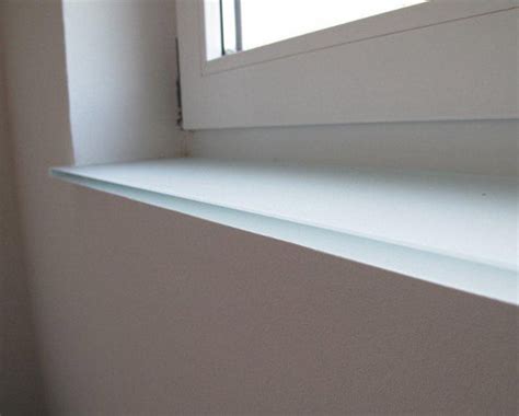 Das fensterbrett muss eingeputzt werden. Fensterbänke aus Glas - jetzt bei Visioglas!