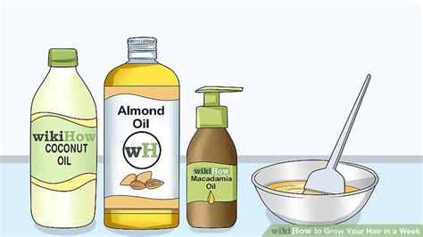 You cant really grow your hair out in a week the only way that is possible is if you have a specific brand just for growing out hair. 3 Ways to Grow Your Hair in a Week - wikiHow