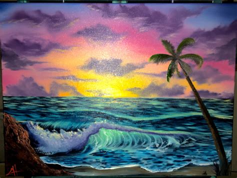Tropical Seascape Happytrees