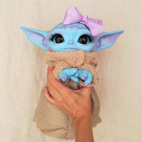 Custom Order Reborn Baby Yoda Doll Painted In The Color Of Your Choice