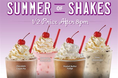 Sonic Half Price Shakes All Summer Long After 8 Pm Gather Lemons