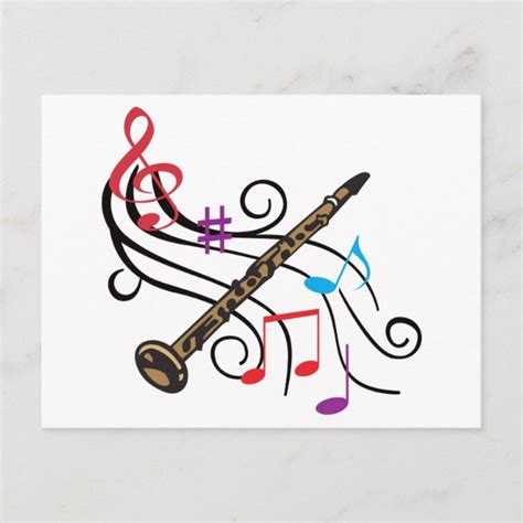 Clarinet Cards Greeting Cards And More Zazzle Ca