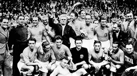 History Of The World Cup 1938 Italy Repeats As Champions