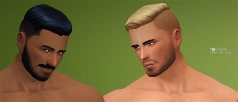 Simsworkshop The Lancer Hair By Xld Sims Sims 4 Hairs