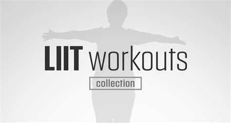Liit Low Intensity Interval Training Workouts Collection