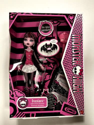 2022 Mattel Monster High Draculaura Boo Riginal Creeproduction Doll 194735048182 Ebay