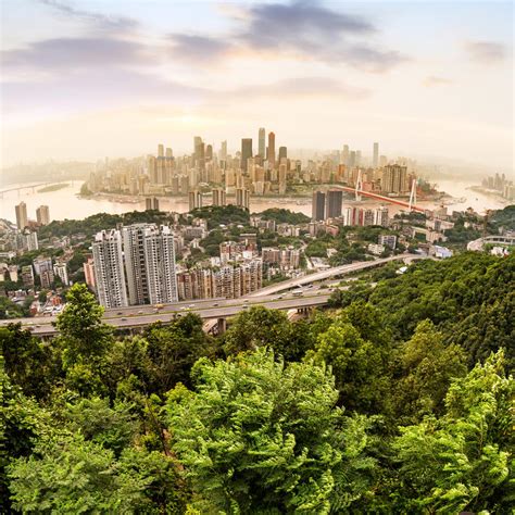 China Chongqing Urban Landscape Stock Image Image Of Bridge Central