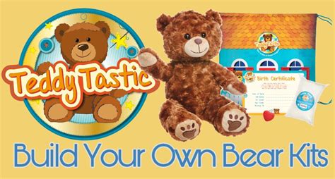 Teddy Tastic Build Your Own Bear Build A Bear Kits Teddy Bear Clothing