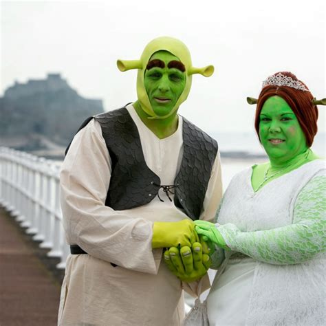Shrek And Fiona Marry For Real Photo Gallery Yahoo Shine Funny