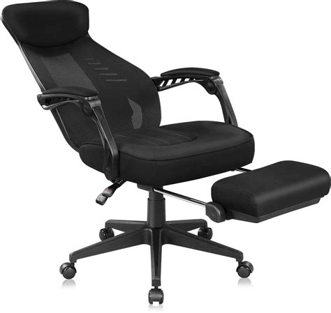 Devaise Ergonomics Recliner Office Chair High Back Mesh Computer Desk