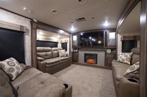 14 Floor Plan 5th Wheel Front Living Room Fifth Wheel Toy Living Front