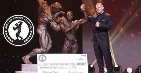 2022 Arnold Classic Mens Classic Physique Terrence Ruffin Wins