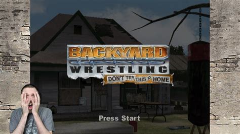 Backyard Wrestling 1 Trying This At Home Youtube