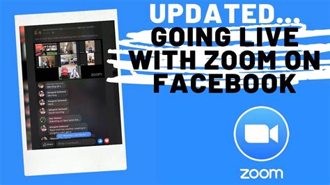 Updated Going Live With Zoom On Facebook Setting Up Zoom To Stream