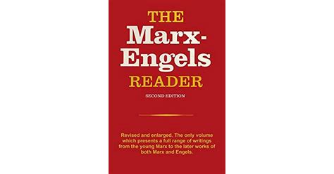 The Marx Engels Reader By Karl Marx