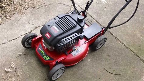 Toro Super Recycler Gts5 Lawn Mower Overview Start Youtube