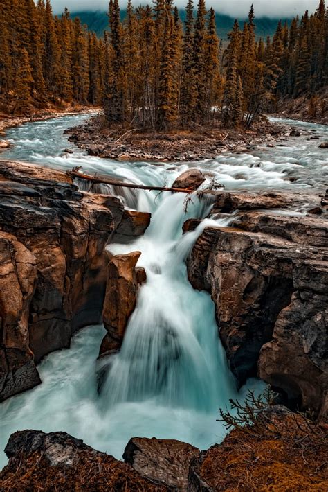 Waterfalls Panoramic View Free Image Peakpx