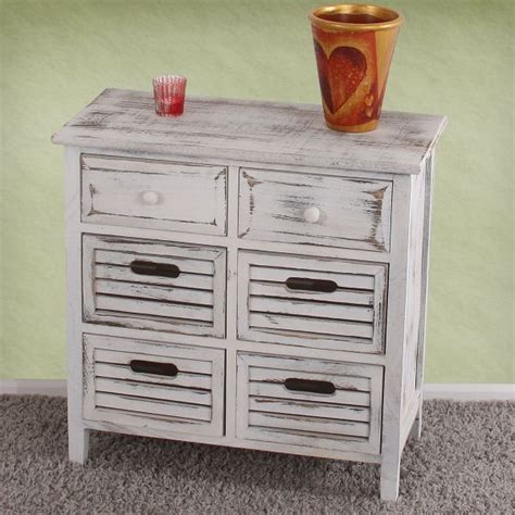 Kommode und kommoden traumhaft landhaus vintage. Shabby Chic Kommode Vintage ~ weiss