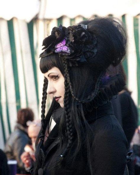 Victorian Goth Hair For Costume Gothic Hairstyles Goth Hair Hair