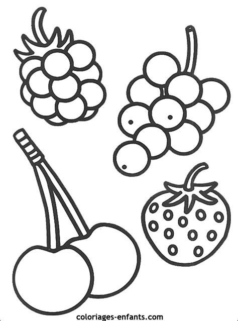 69 Dessins De Coloriage Fruit à Imprimer Sur Page 4