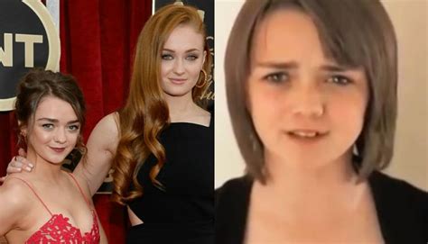 Lets All Marvel At Maisie Williams And Sophie Turners ‘game Of