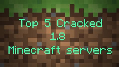 My Top 5 Favourite Cracked Minecraft Servers Youtube