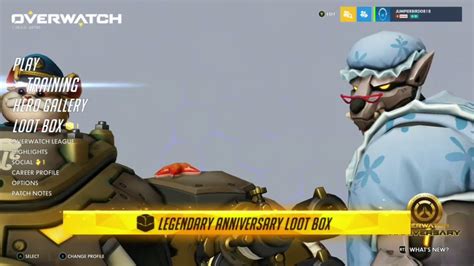 Overwatch Anniversary Event Skins And Items Youtube