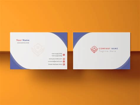 Free Business Card Print Design On Behance