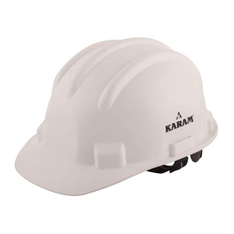 Pe White Industrial Safety Helmet Size Medium At Rs 185piece In Mumbai