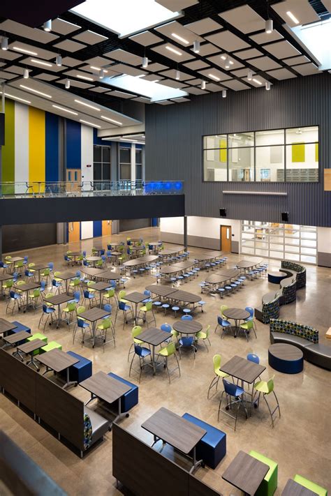 Modern And Flexible School Cafeteria School Building Design