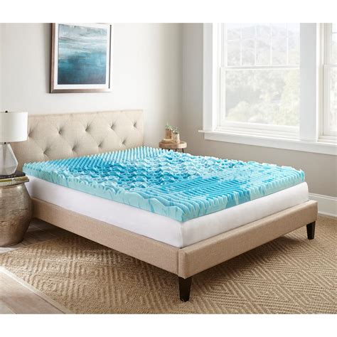 Buy twin xl size memory foam mattress from nectar sleep! Lane 3 in. Twin XL Gellux Gel Memory Foam Mattress Topper ...