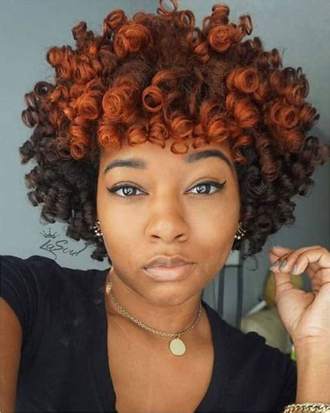 Hair Color Trends For Black African American Women Dyed Natural