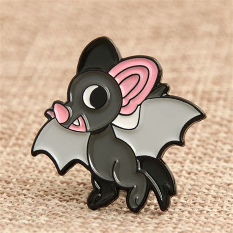 Custom Pins Bat Custom Enamel Pins No Minimum Gs Jj