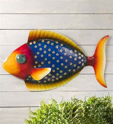 Metal Fish Wall Art Wind And Weather