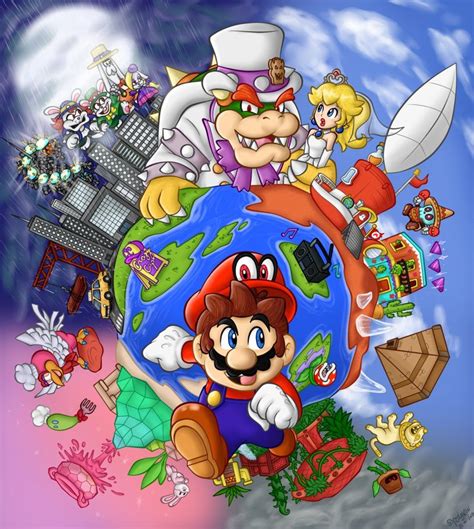 Odyssey On Deviantart Super Mario Art