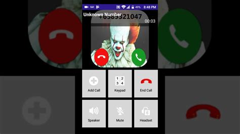 Pennywise The Dancing Clown Calls My Phone Omg So Creepy Youtube