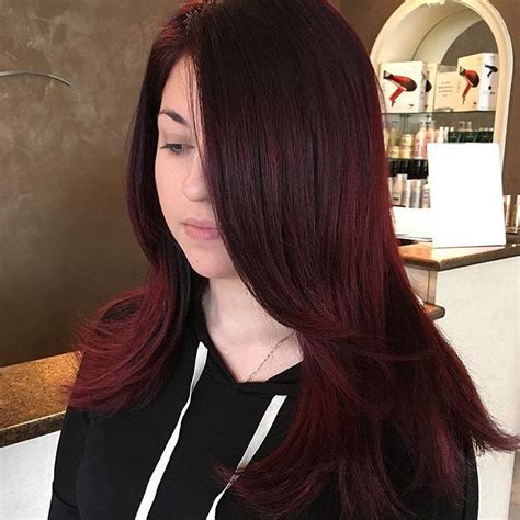 50 Striking Dark Red Hair Color Ideas — Bright Yet Elegant Dark Red