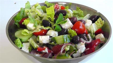 Greek Salad Easy To Make Recipe Enjoy Youtube