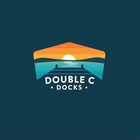Double C Docks By Eimandesignco Logo Design Inspiration Branding