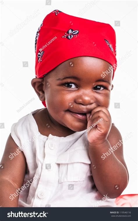 The Baby Is Dressed Like A Little Gangster Stock Photo 119546116