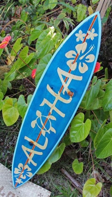 Beautiful Made In Hawaii Artistic Surfboards Decorative Surfboards