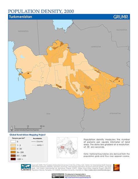 Examples of the causes in low population densities include. Maps » Population Density Grid, v1: | SEDAC