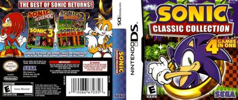 Sonic Classic Collection Nintendo Ds Videogamex