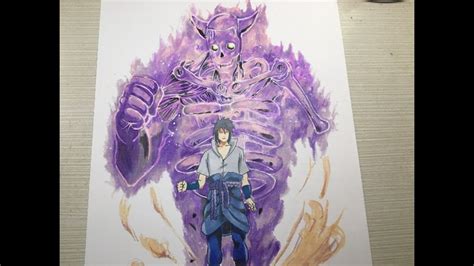 Sasuke Complete Susanoo Drawings