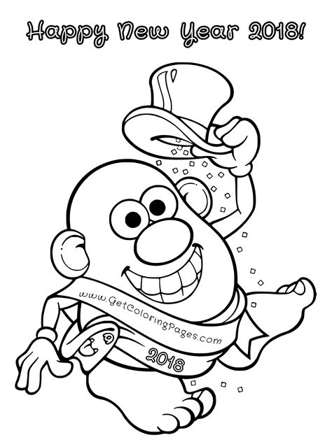 Right now, we recommend images about new year coloring page to color. Happy New Year 2018 Coloring Pages - GetColoringPages.com