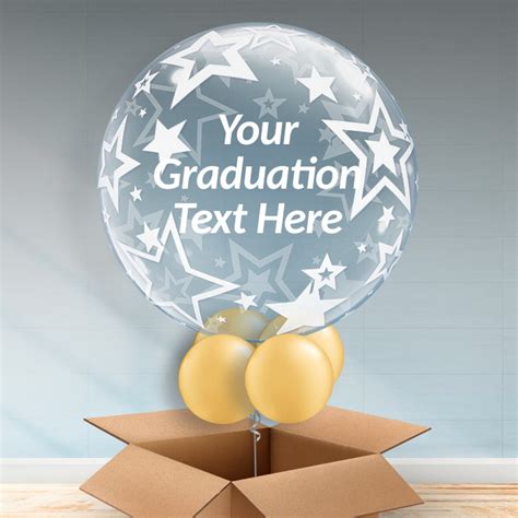 Personalised Graduation Balloons Star Party Save Smile