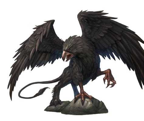 Half Fiend Griffon Pathfinder Pfrpg Dnd Dandd 35 5e 5th Ed D20 Fantasy