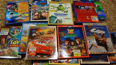 My Complete Disneypixar Blu Ray Collection May 2015 Update Youtube
