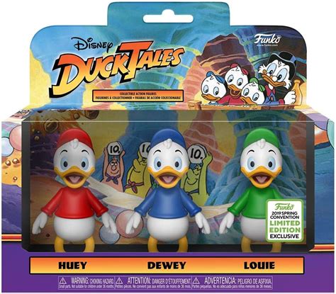 Ducktales Eccc 2019 Huey Dewey Louie Action Figure Standard